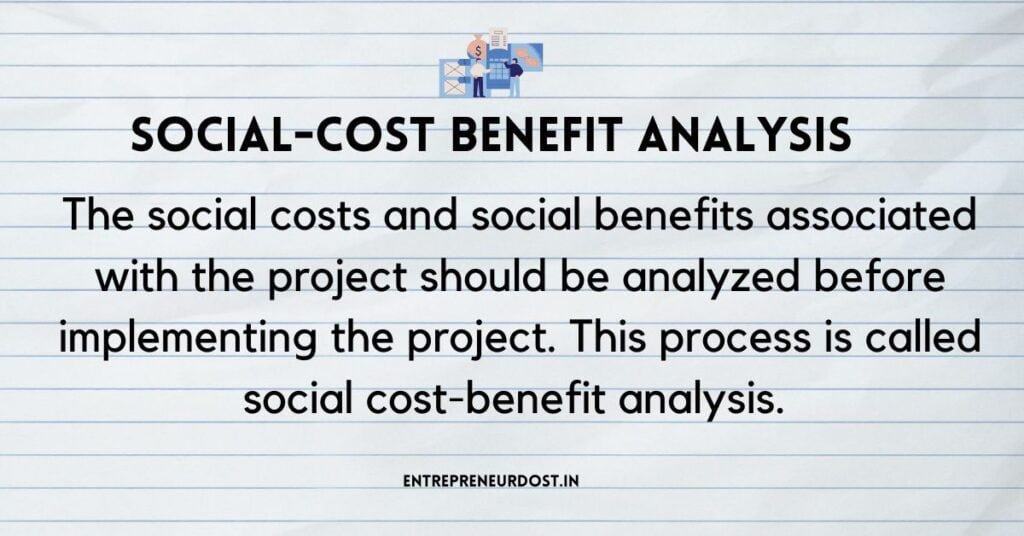Meaning of Social-Cost Benefit Analysis 