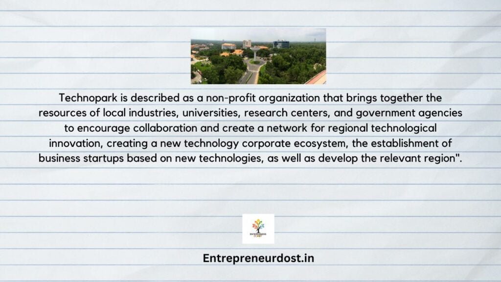Meaning and Definition of Technopark