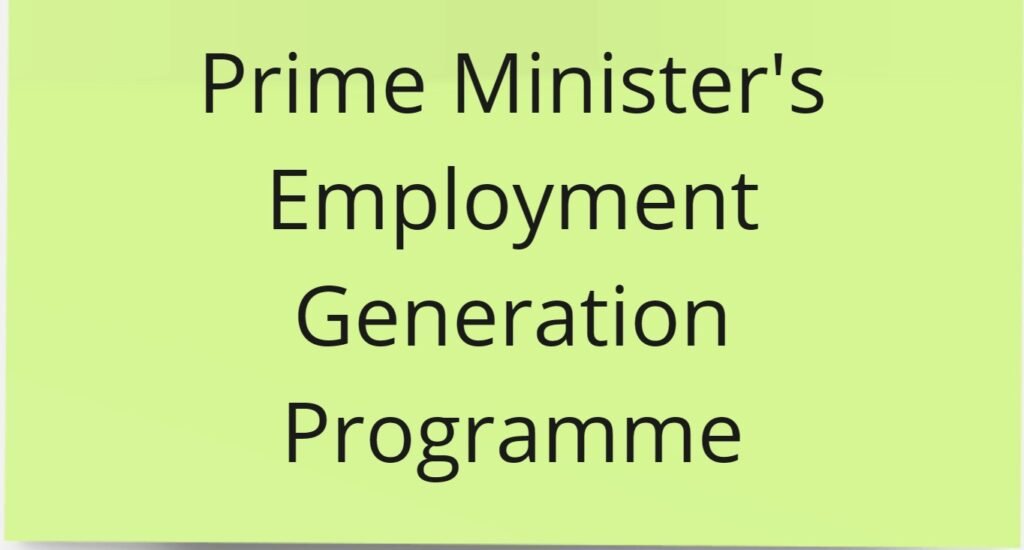  Prime Minister's Employment Generation Programme
