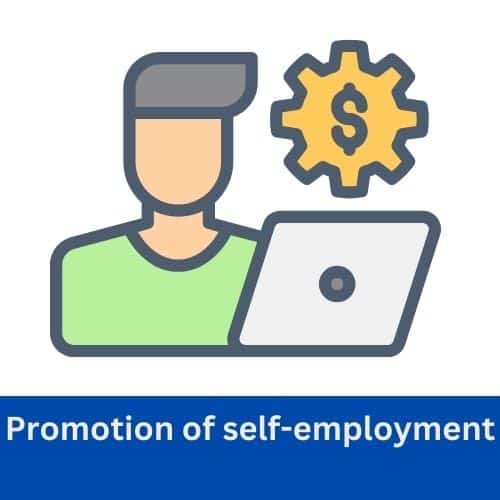 Promotion of self employment 1