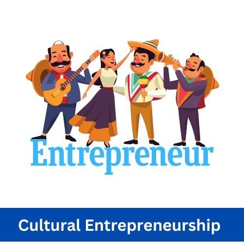 Cultural Entrepreneurship Logo for Cultural Entrepreneurship featuring a lightbulb with a globe inside, symbolizing creativity and global impact.